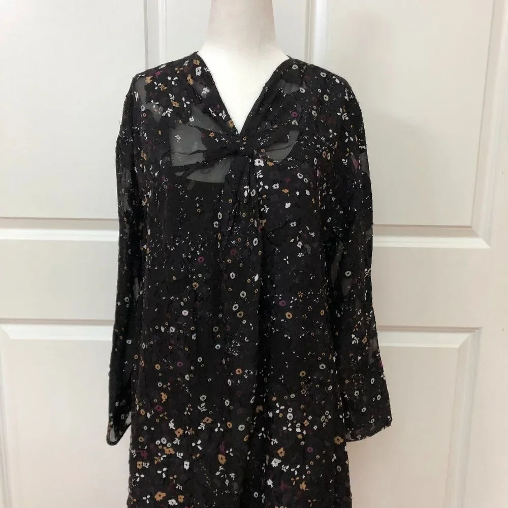 Twist Front Long Sleeve Dress from CLUB MONACO - Picture 3 of 9